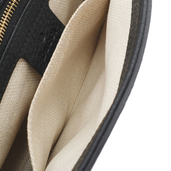 Gucci Soho Chain Black Leather Shoulder Bag - Picture 13 of 15